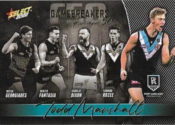 2022 Select AFL Footy Stars - Gamebreakers F50 #GB64 Todd Marshall Front